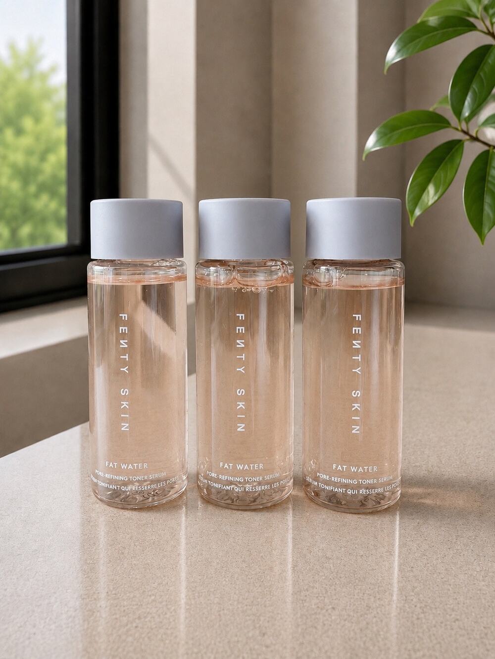 $54 Fenty Skin Fat Water Pore-Refining Toner Serum Bundle of 3 50mL New